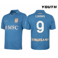 Napoli Romelu Lukaku 2026/27 Home Youth Jersey Napoli Romelu Lukaku 2026/27 Home Youth Jersey